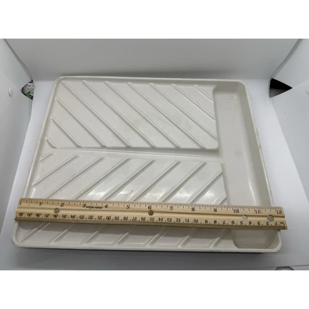 VTG Nordic Ware‎ Microwave Bacon Tray & Food Defroster Grease Plate USA 304 18